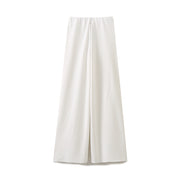 zara sleeveless long top side slit wide leg pants loungwear comfortable airport outfit love bonito shein cute everyday knit top sophisticated classy style khaki black white women's clothing online shopping