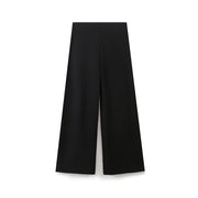 zara sleeveless long top side slit wide leg pants loungwear comfortable airport outfit love bonito shein cute everyday knit top sophisticated classy style khaki black white women's clothing online shopping
