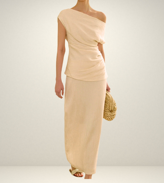 Aurora Asymmetric Top And Skirt Set OverStacked Aurora Asymmetric Top And Skirt Set OverStacked