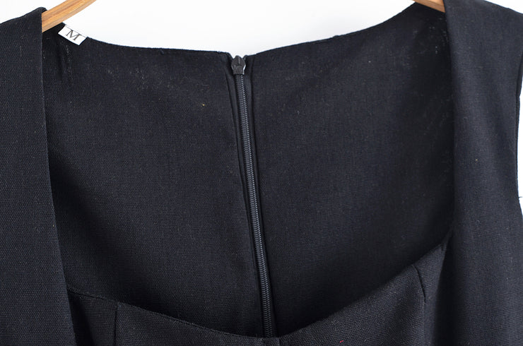 apple green black zara long maxi dress button down square neckline sexy summer style fashion women's clothing outfit ootd trending love bonito h&m uniqlo shein zara linen 