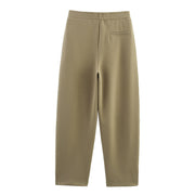 loungewear matching outfit rust pink gray grey green zara style streetstyle side pockets cute knit wear cotton polyester elastic gartered pants short sleeves everyday fashion style uniqlo mango shein classic wear women's clothing online shopping 