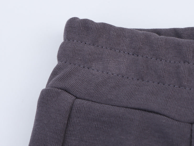 loungewear matching outfit rust pink gray grey green zara style streetstyle side pockets cute knit wear cotton polyester elastic gartered pants short sleeves everyday fashion style uniqlo mango shein classic wear women's clothing online shopping 