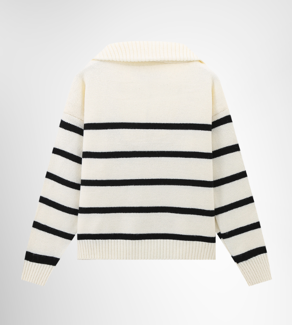 Liam Striped Pullover Sweater