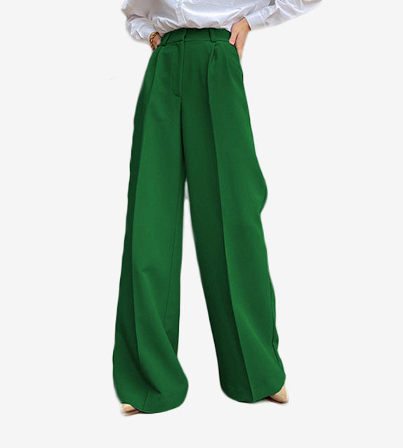 green white blue water resistant fabric pants trousers wide leg palazzo korean style clothing pockets zara style streetstyle outfit of the day 